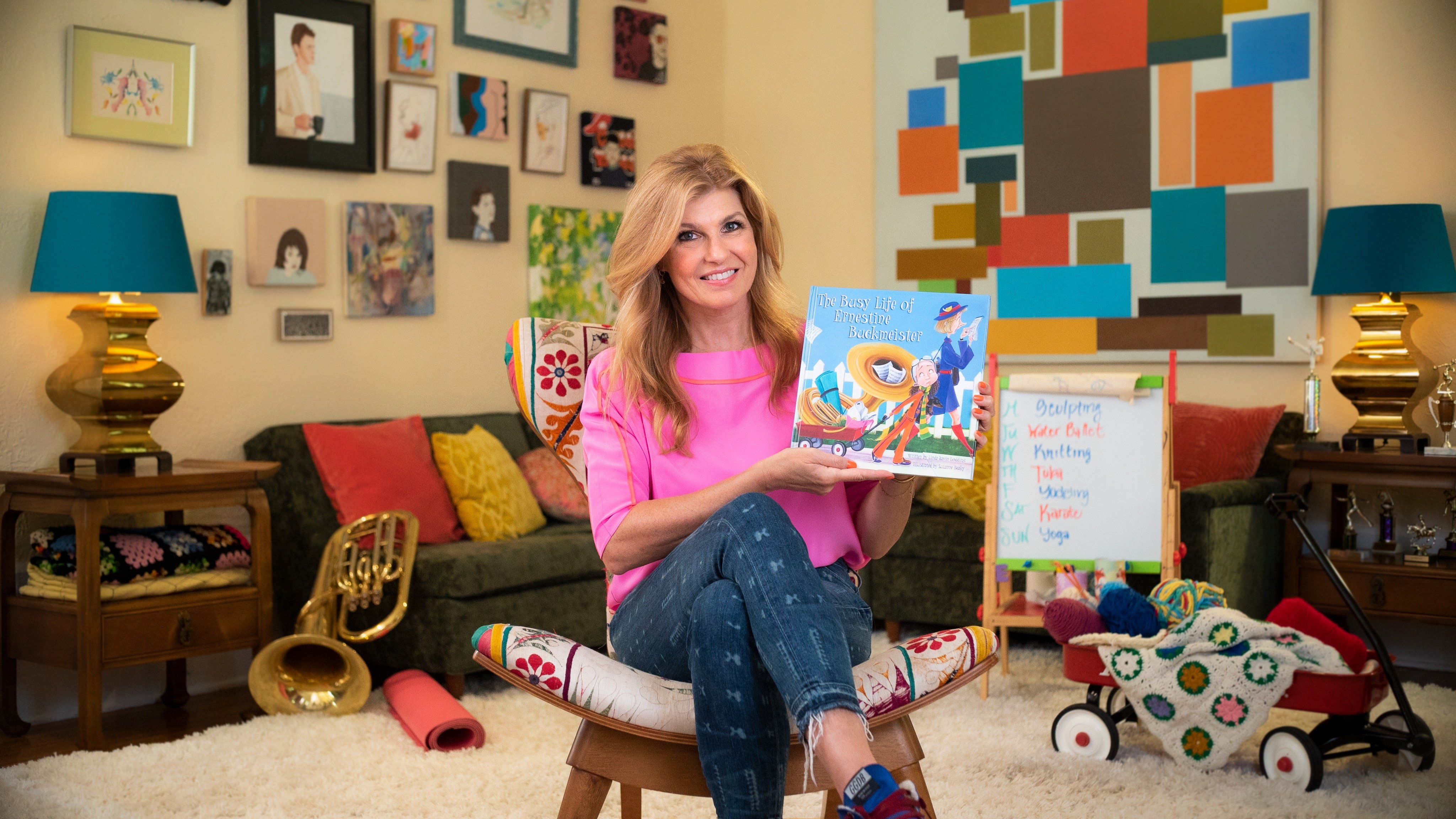 The Busy Life of Ernestine Buckmeister read by Connie Britton