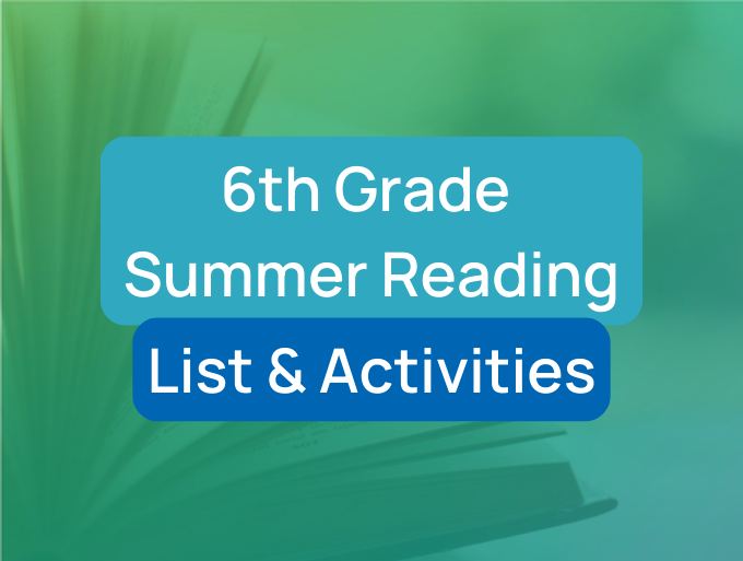 6th Grade Summer Reading List