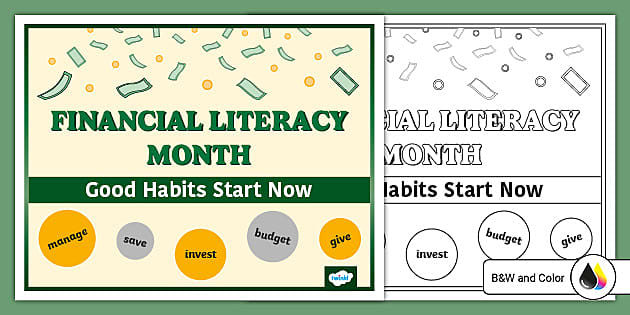 Financial Literacy Poster