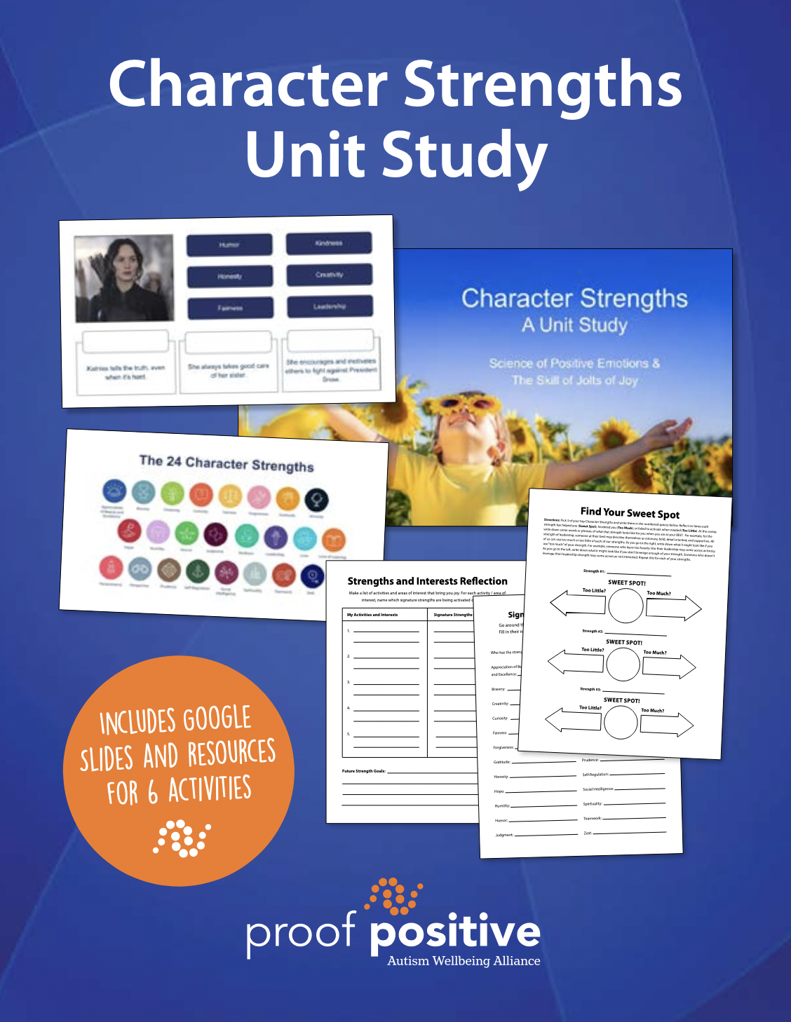 Character Strengths Unit Study