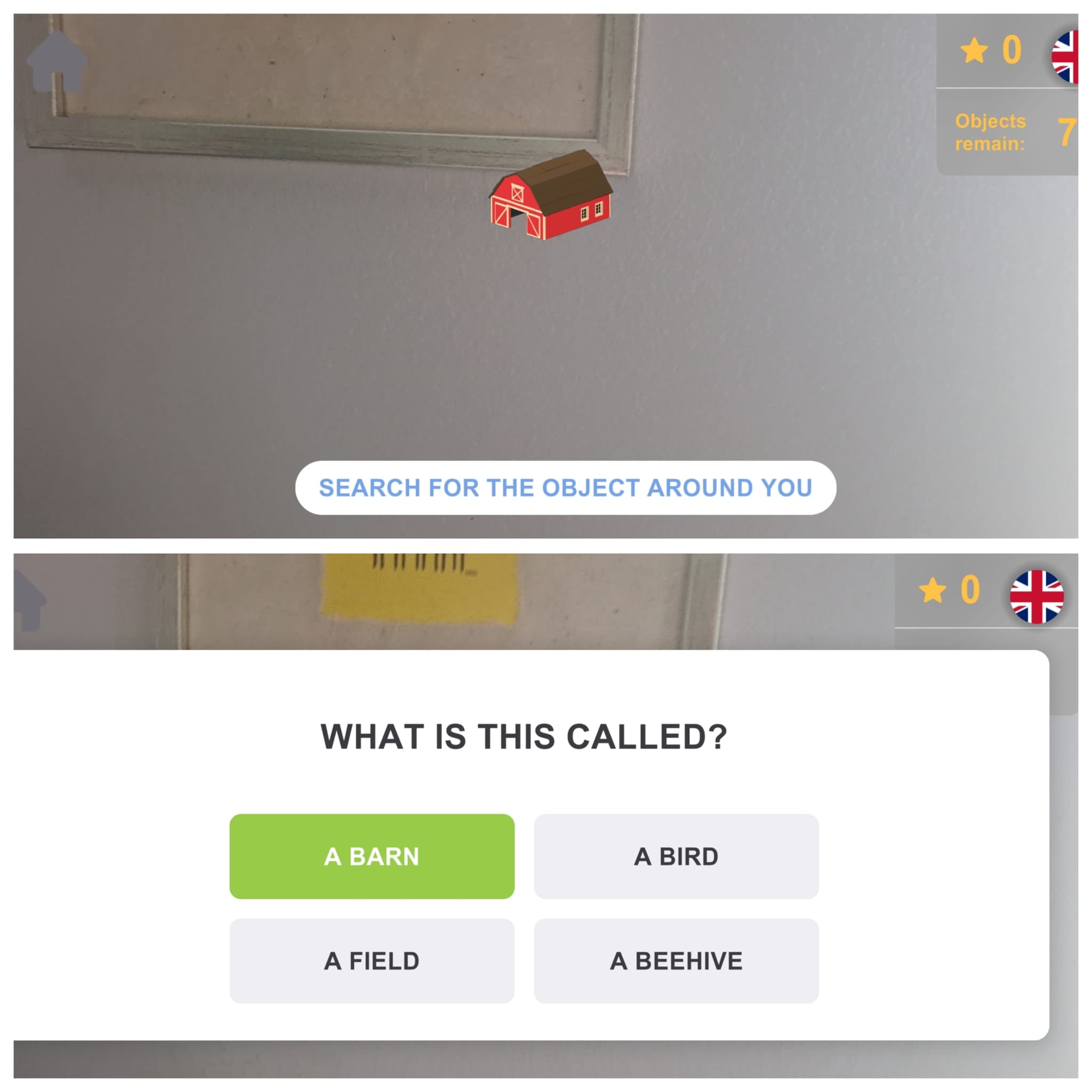 Farm Life – Augmented Quiz