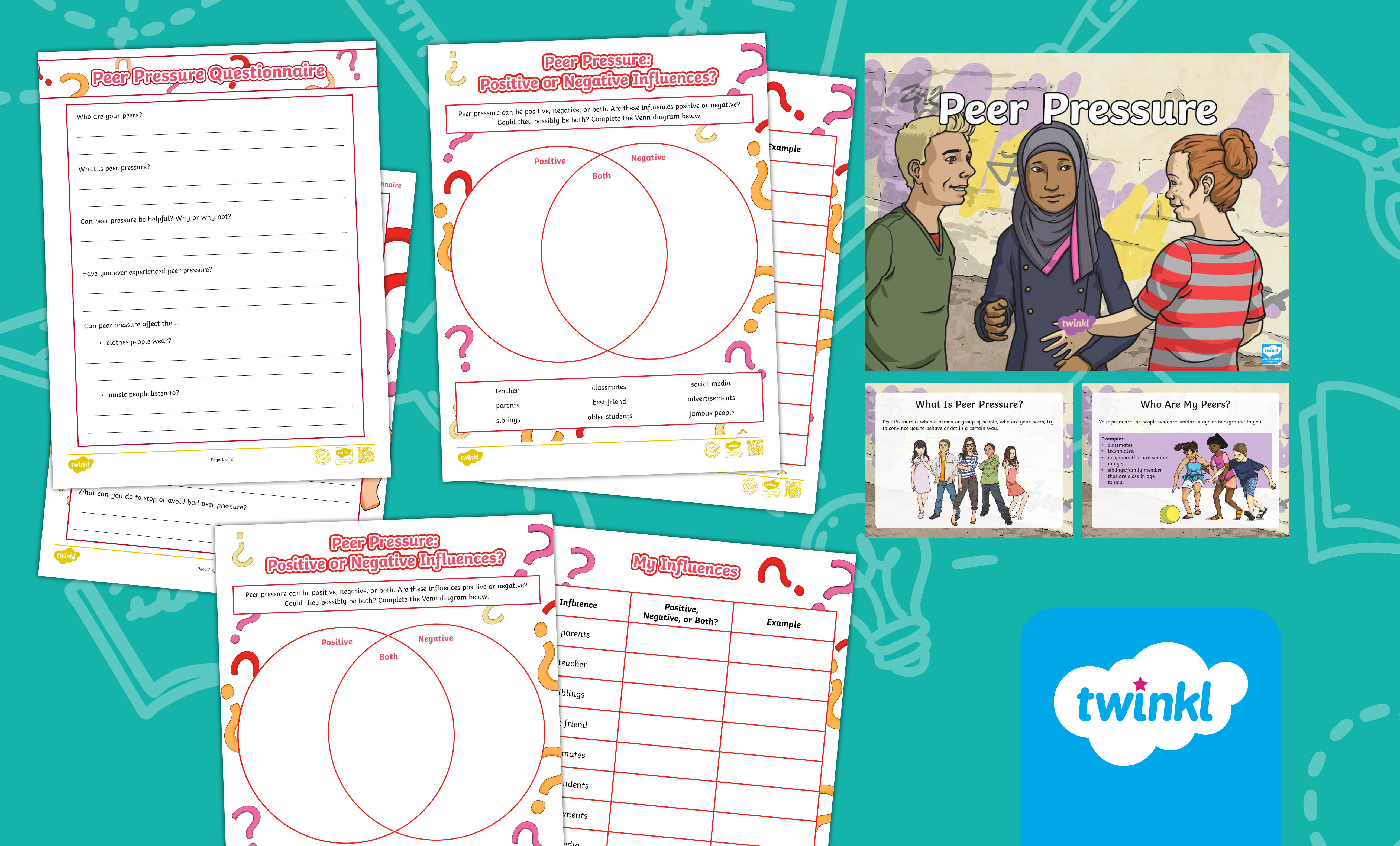 Peer Pressure Lesson for 3rd-5th Grade