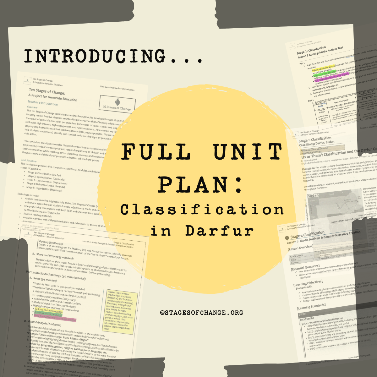 Classification in Darfur: Identity, Media Literacy, & Case Study of First Stage of Genocide