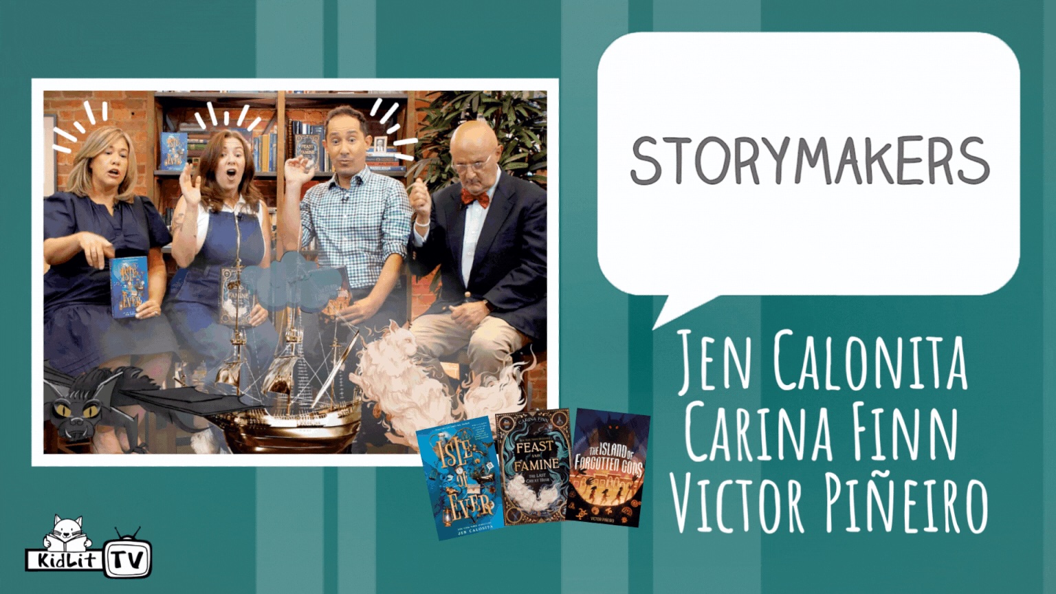 A FANTASTIC StoryMakers with Jen Calonita, Carina Finn, and Victor Piñeiro